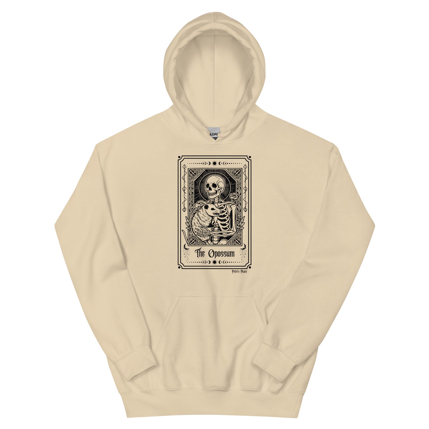 Skeleton & Opossum Unisex Tarot Hoodie (3 Colors)